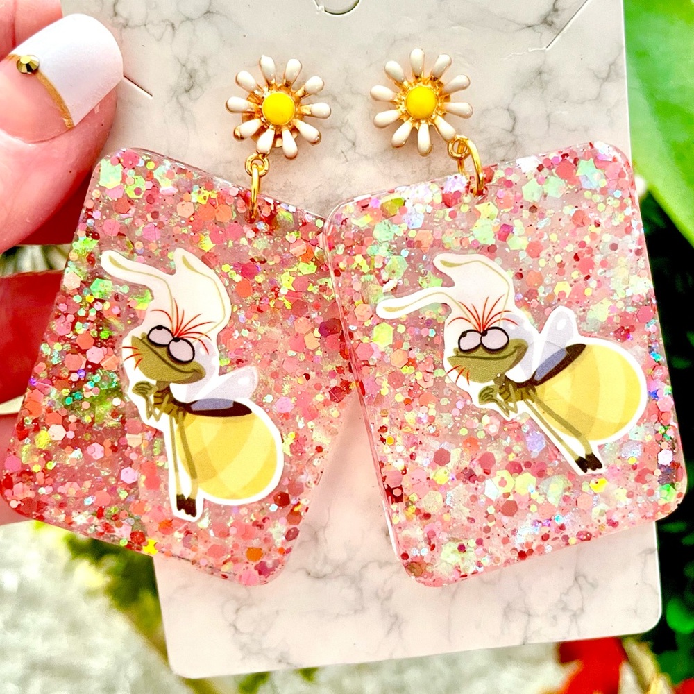 Ray The Firefly Acrylic Earrings